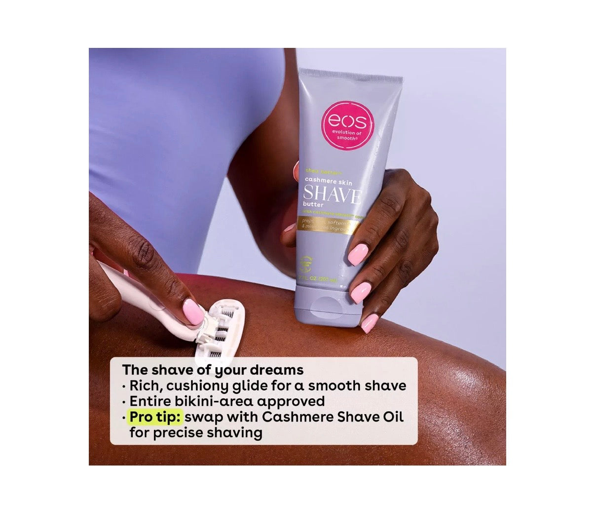 eos- Cashmere Skin Collection Shave Butter