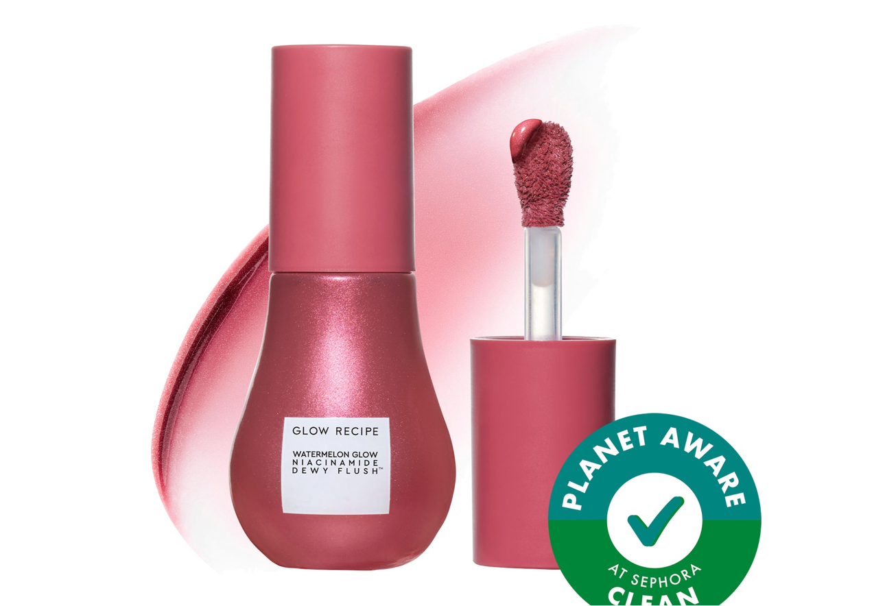 GLOW RECIPE -Watermelon Glow Niacinamide Dewy Flush -
Brightening Serum Blush