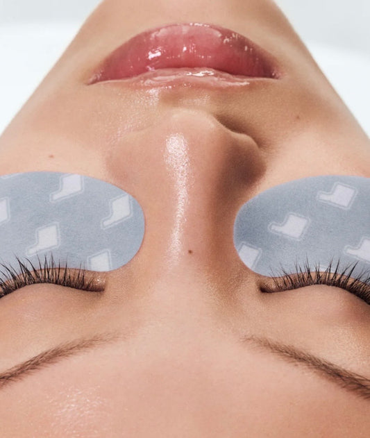 Rhode- r Logo Peptide Eye Prep Depuffing Eye Patches