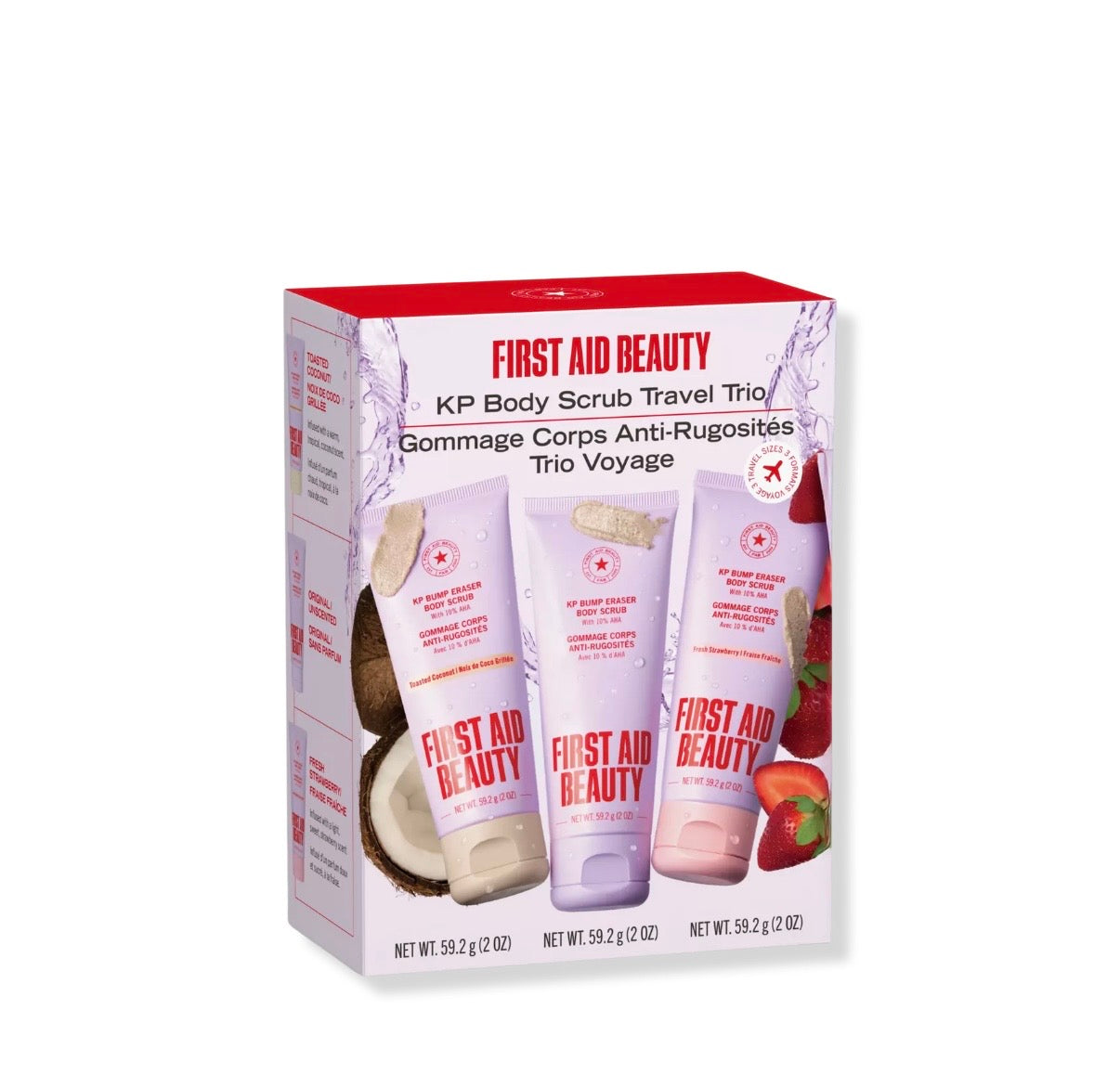 First Aid Beauty- Smooth + Juicy Scrub & Exfoliator Kit