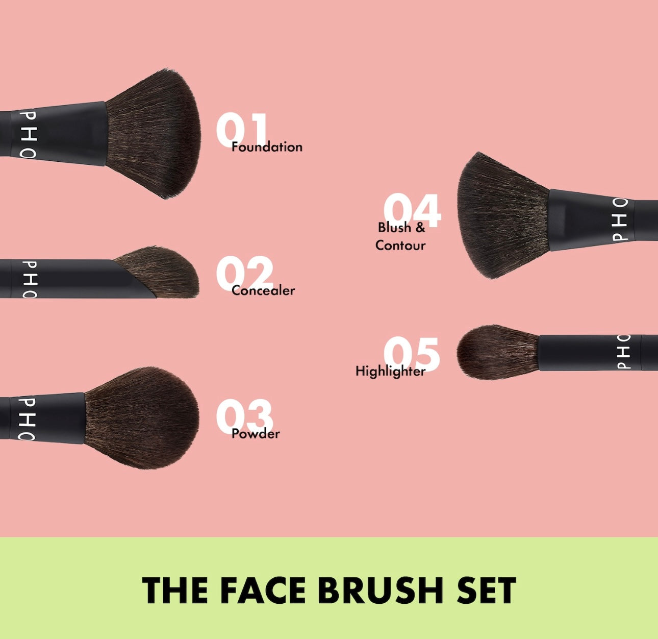 Sephora- The Face Brush Set