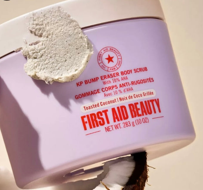 First Aid Beauty- KP Bump Eraser Body Scrub & Exfoliater with 10% AHA