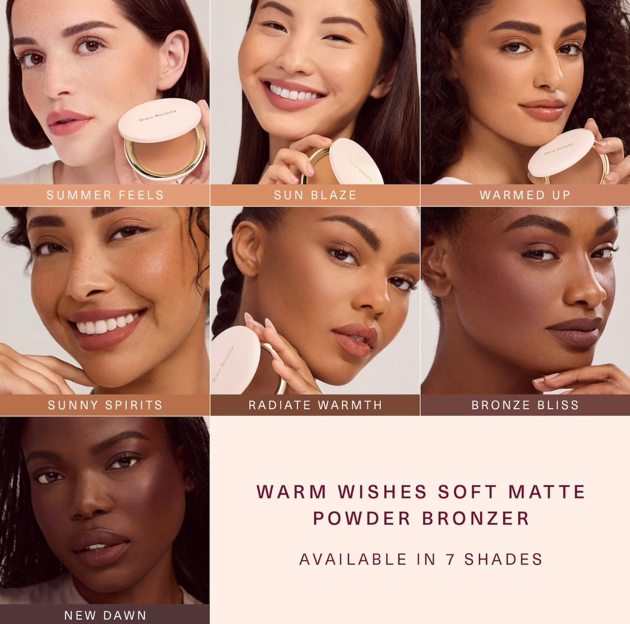 Rare Beauty- Warm Wishes Soft Matte Powder Bronzer