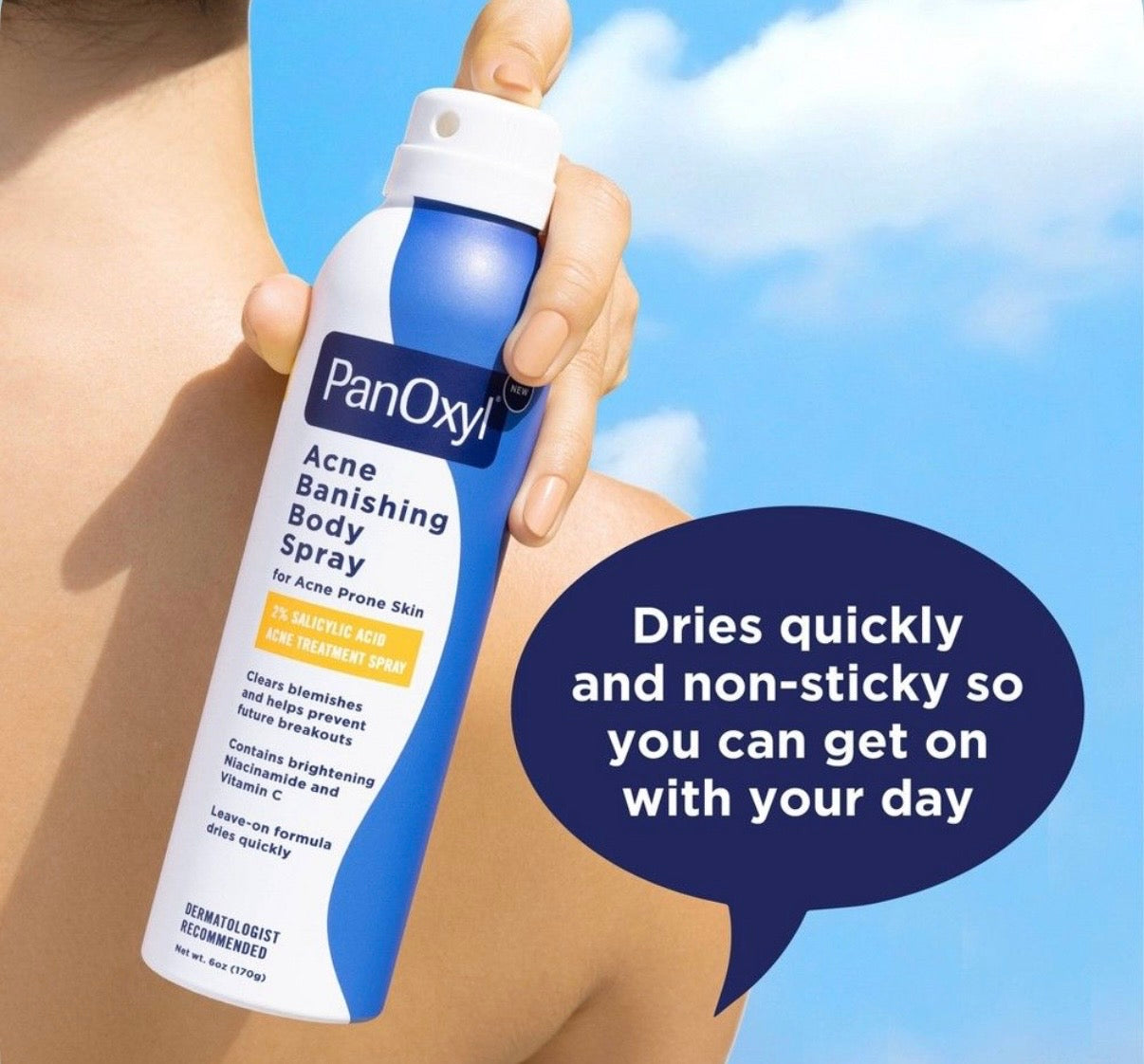 PanOxyl- Acne Banishing Body Spray