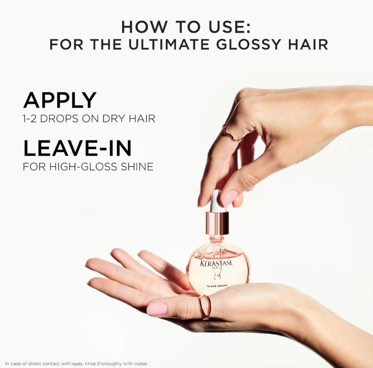 Kerastase- Gloss Absolu Glaze Drops Anti-Frizz Hair Oil