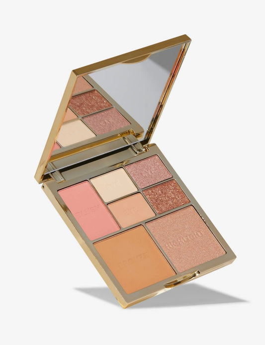 Revolution- Pro Iconic Eye & Cheek Palette ( Eyeshadow, Blush, Bronzer & Highlighter )