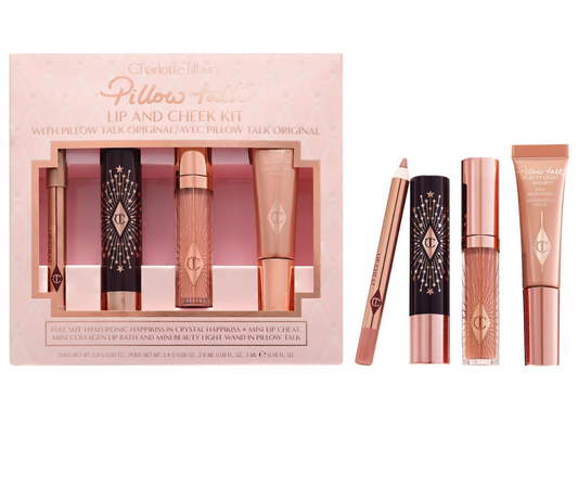 CHARLOTTE TILBURY- Pillow Talk Iconic Lip and Cheek Secrets Set