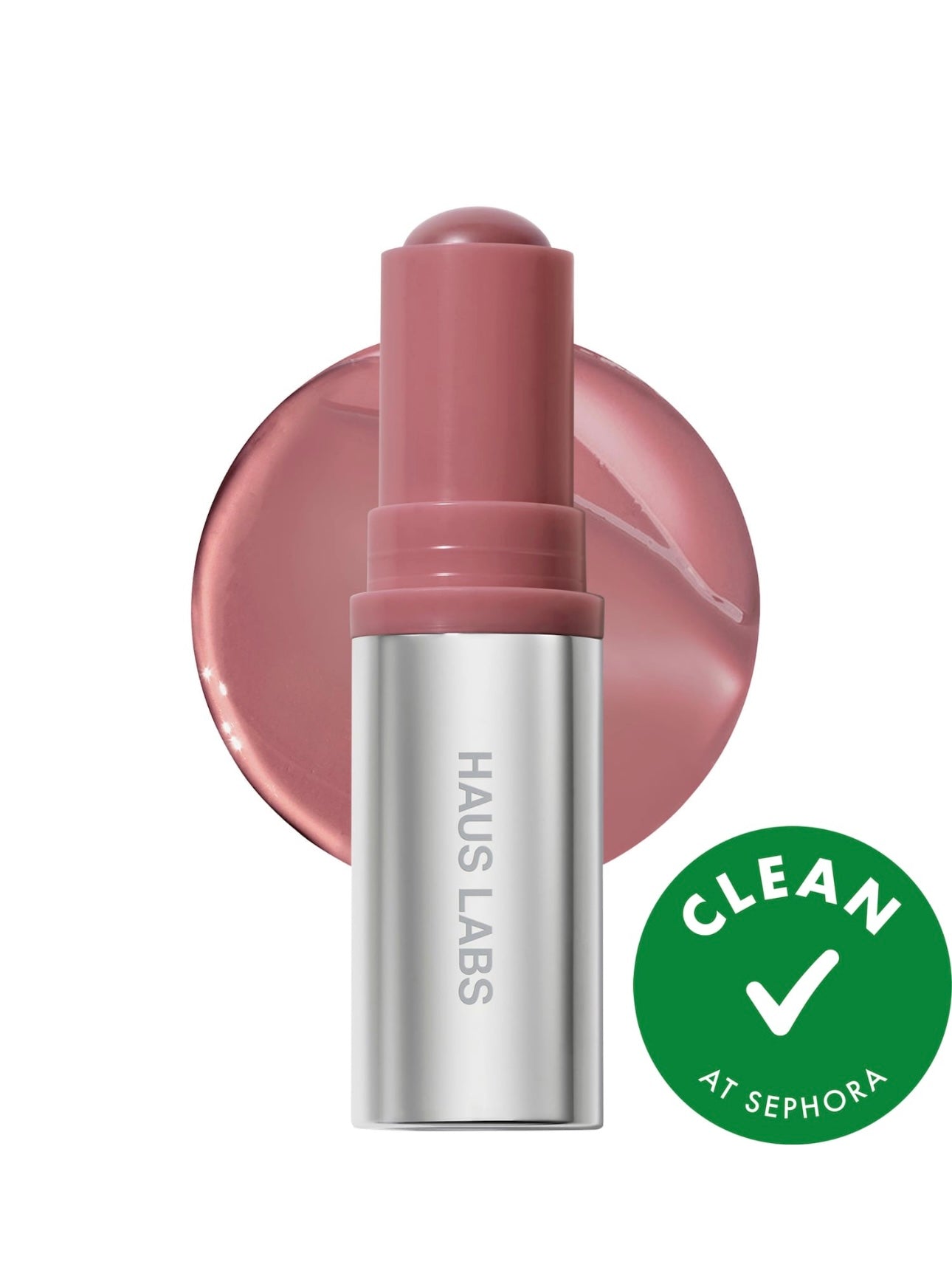 Haus Labs- Color Fuse Longwear Hydrating Glassy Lip + Cheek Blush Balm Stick