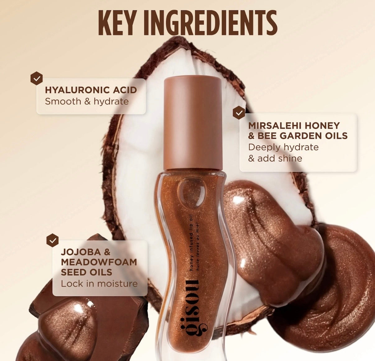 Gisou- Honey Infused Lip Oil
