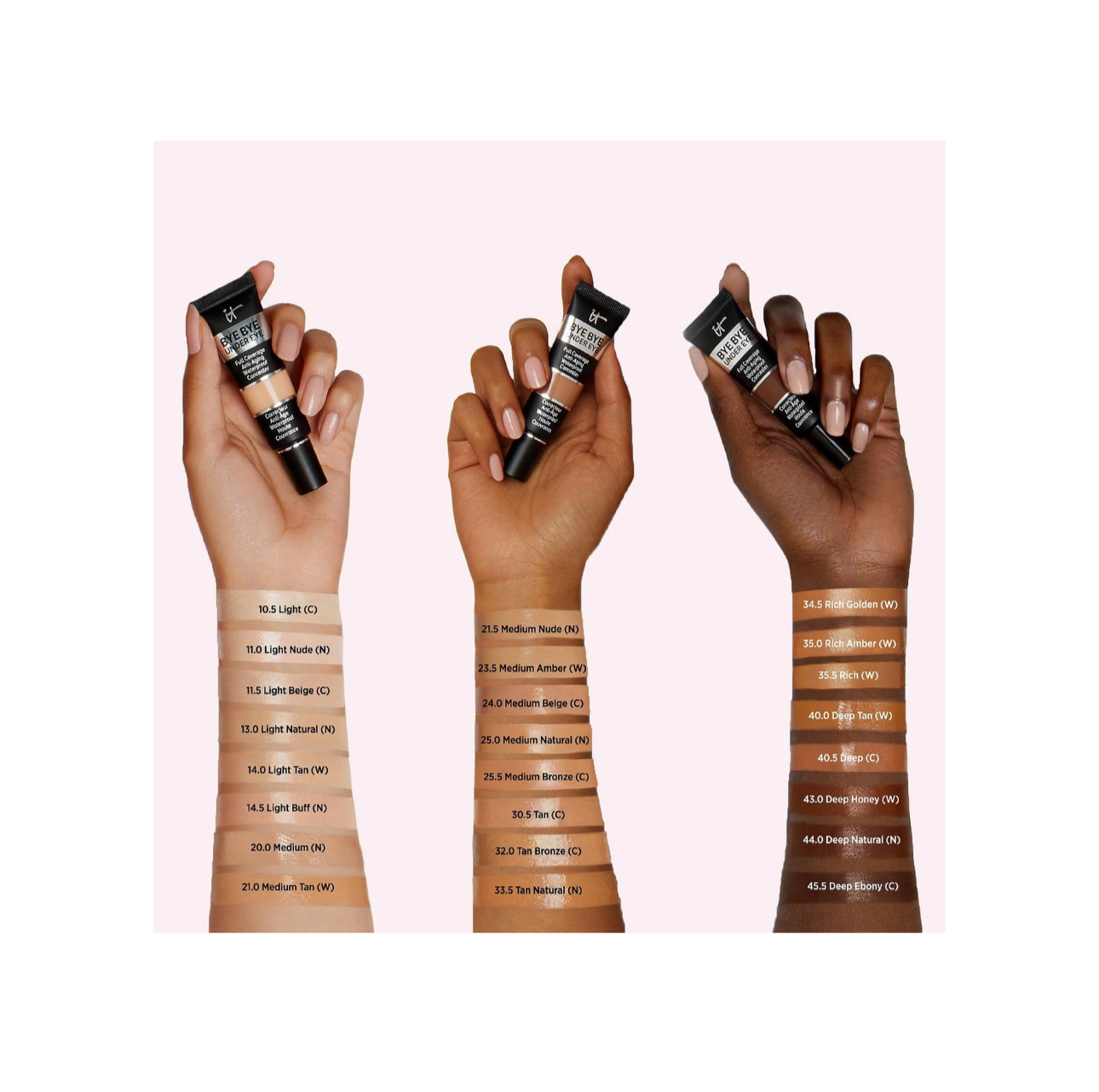 IT Cosmetics- Bye Bye Under Eye Full Coverage Anti-Aging Waterproof Concealer