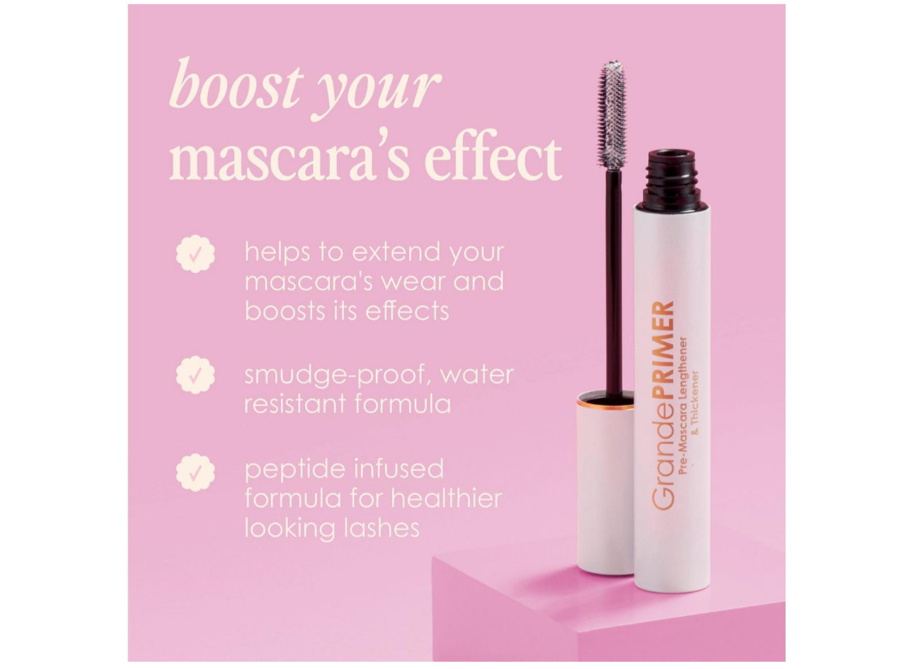 Grande Cosmetics- GrandePRIMER Pre-Mascara Lengthener & Thickener