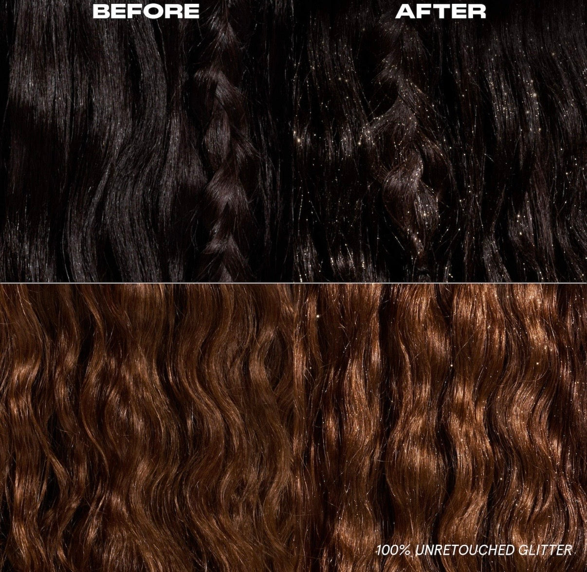 One Size- On 'Til Dawn Waterproof Glitter Setting Spray- Brown Sugar