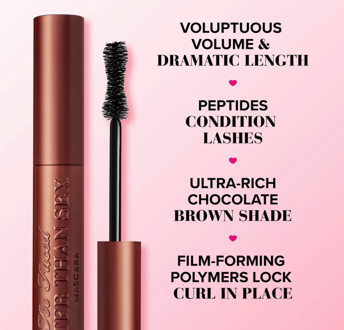 TOO FACED- Better Than Sex Volumizing & Lengthening Mascara