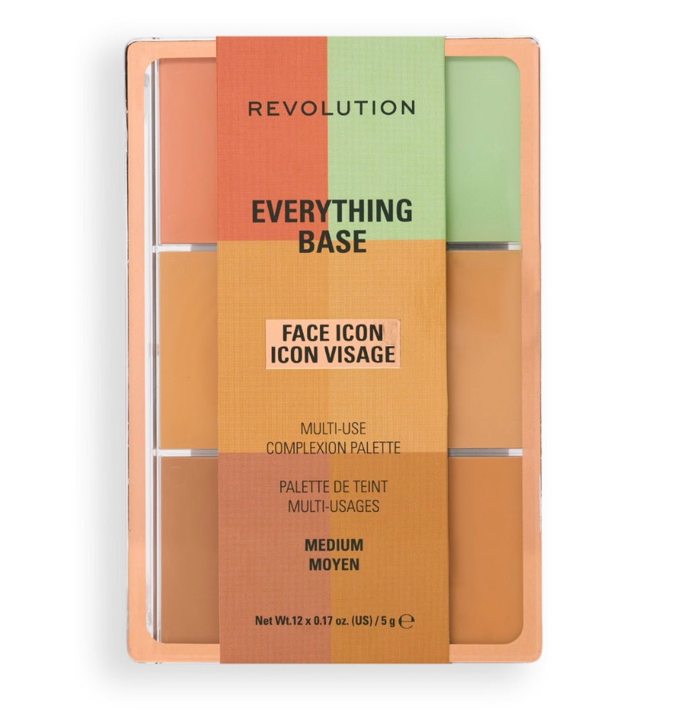 Revolution- Everything Base Face Icon Complexion Palette