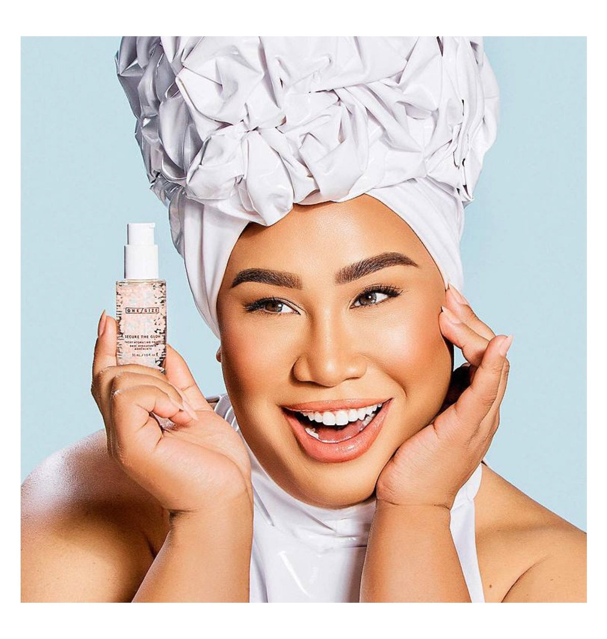 One/Size- Secure the Glow Tacky Hydrating Primer with
BOBA Complex