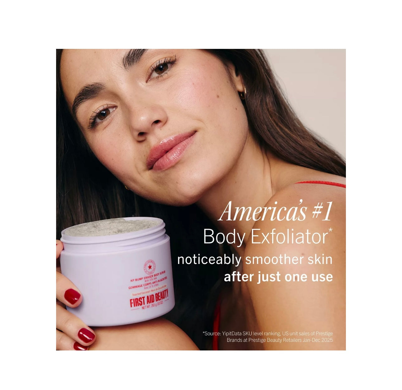 First Aid Beauty- KP Bump Eraser Body Scrub & Exfoliater with 10% AHA
