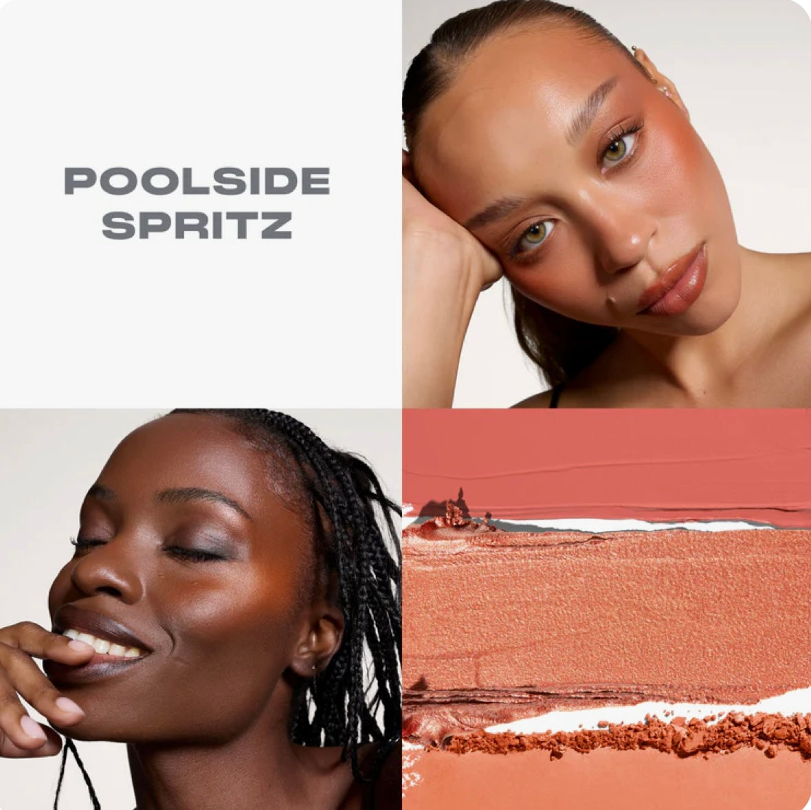 Morphe- Cheek Thrills Multi-Finish Face Trio Palette