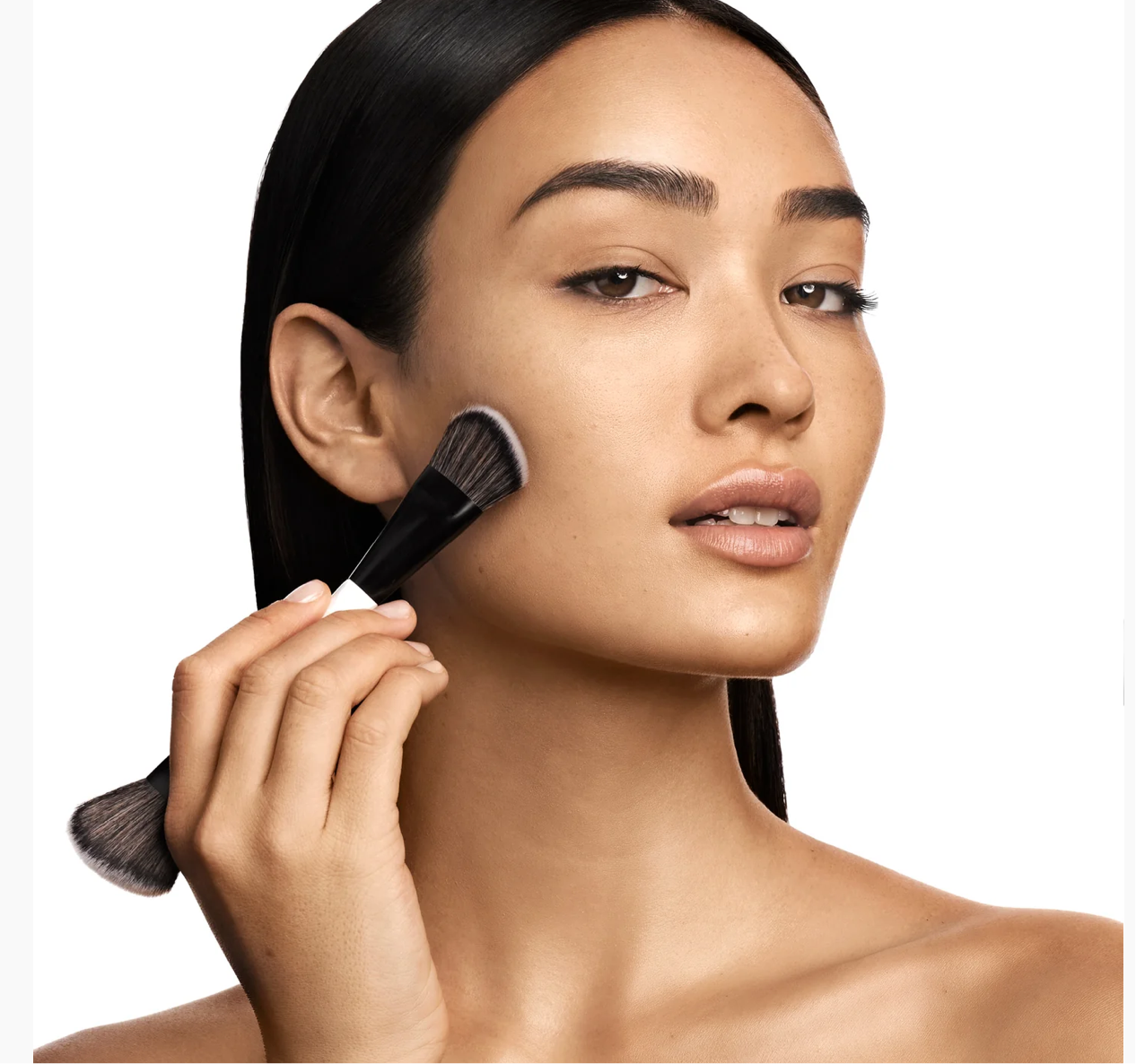 By Mario-F4 DUAL-ENDED FOUNDATION AND FACE BRUSH