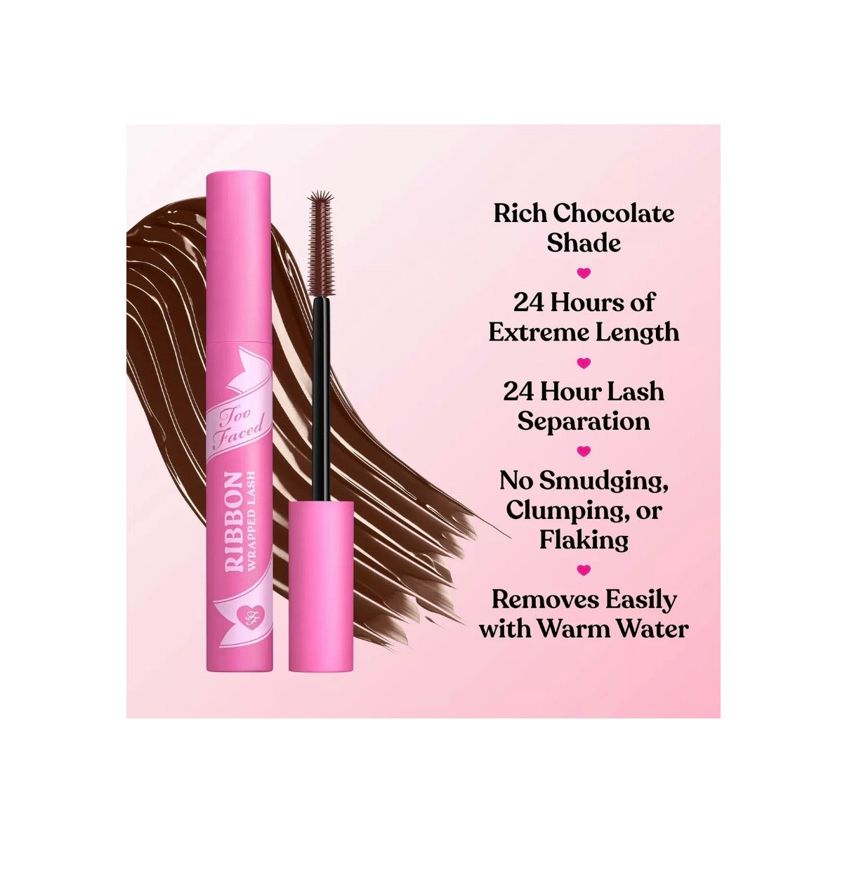 Too Faced- Ribbon Wrapped Lash Extreme Length Tubing Mascara