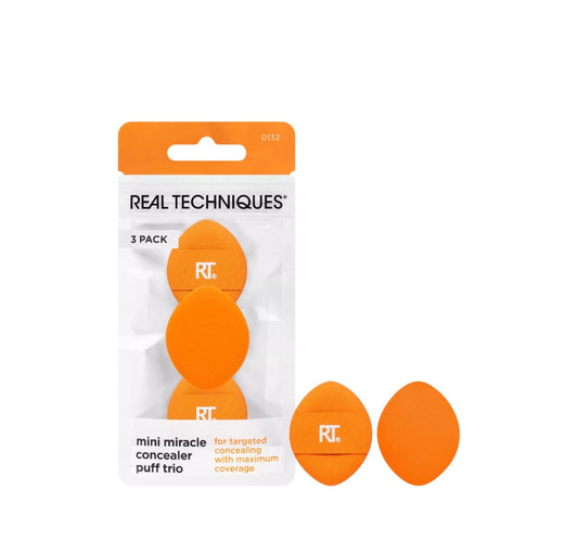 Real Techniques- Mini Miracle Concealer Puff Trio