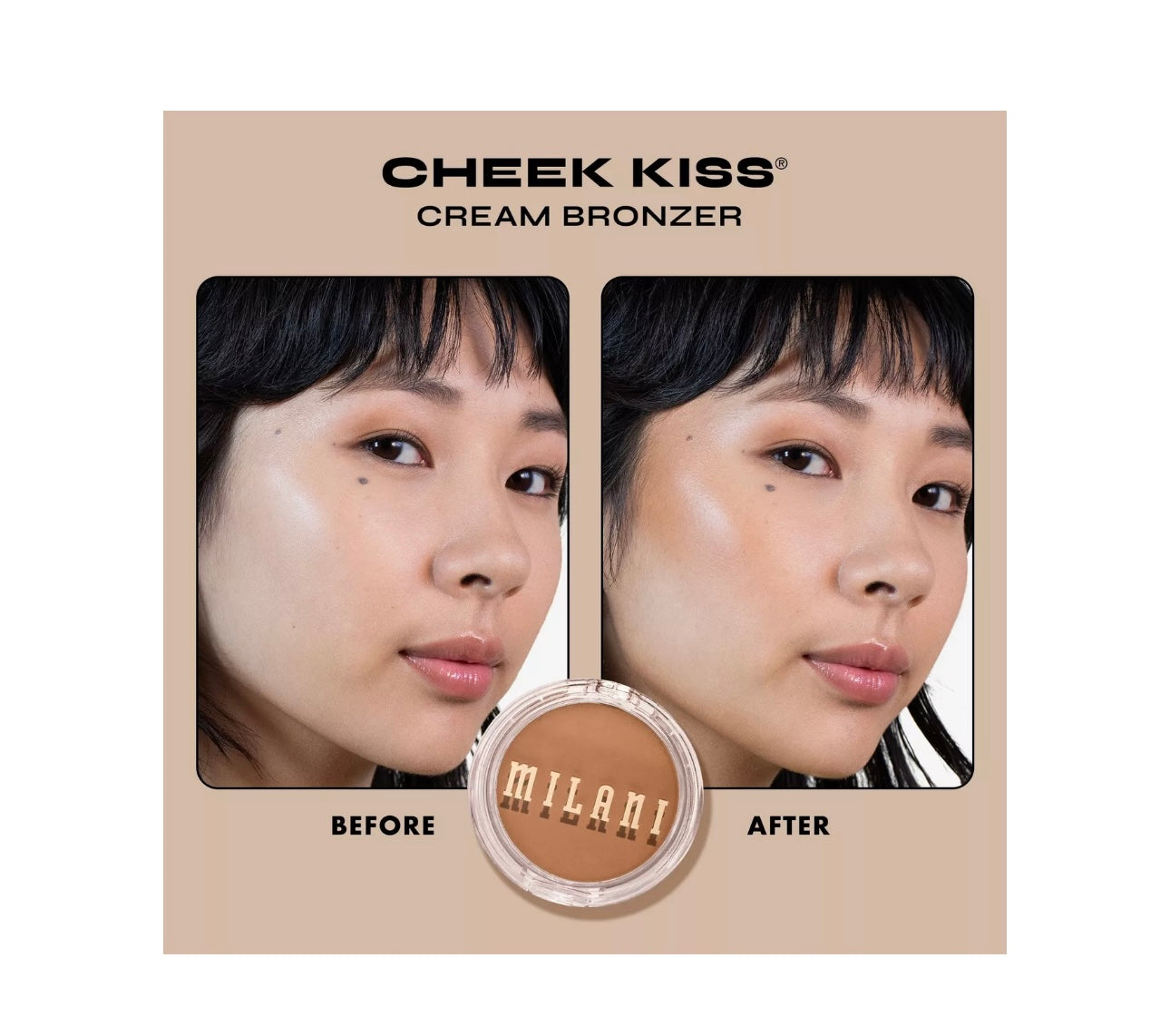 Milani- Cheek Kiss Cream Bronzer