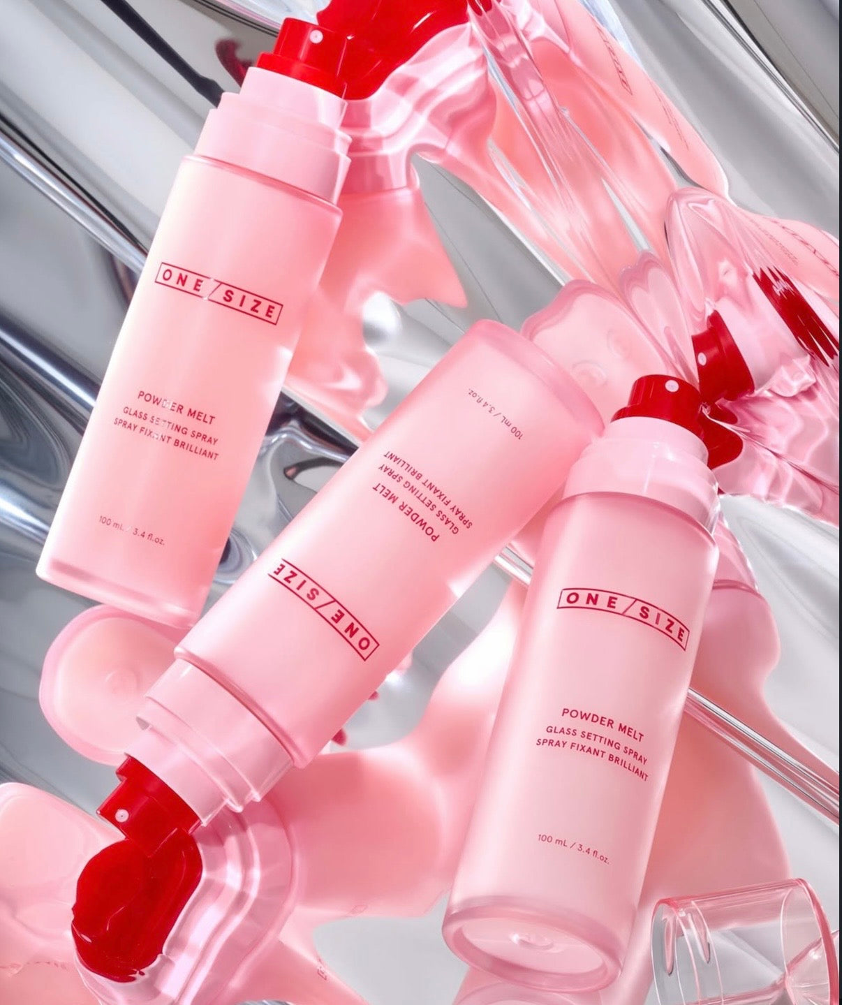 ONE/SIZE- BY PATRICK STARRR POWDER MELT GLASS SETTING SPRAY