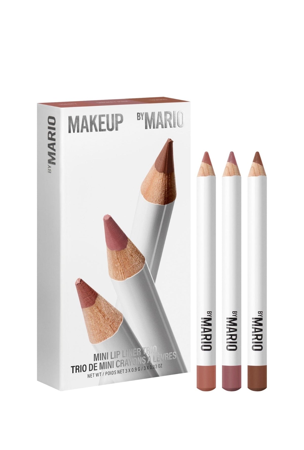 MAKEUP BY MARIO- Mini Ultra Suede® Sculpting Lip Pencil Trio Set