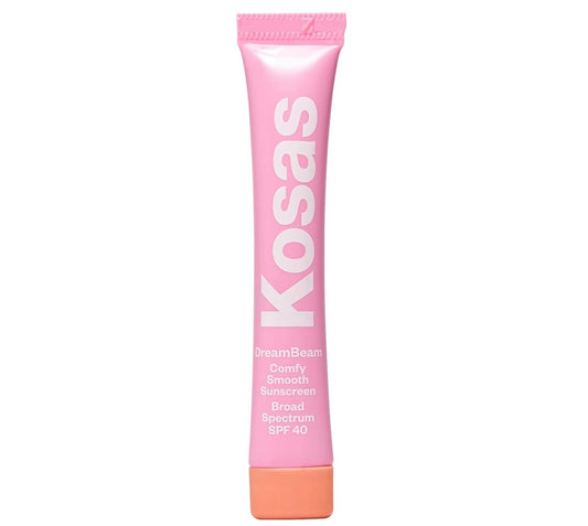 KOSAS-DreamBeam Silicone-Free Mineral Sunscreen SPF 40 with Ceramides and Peptides