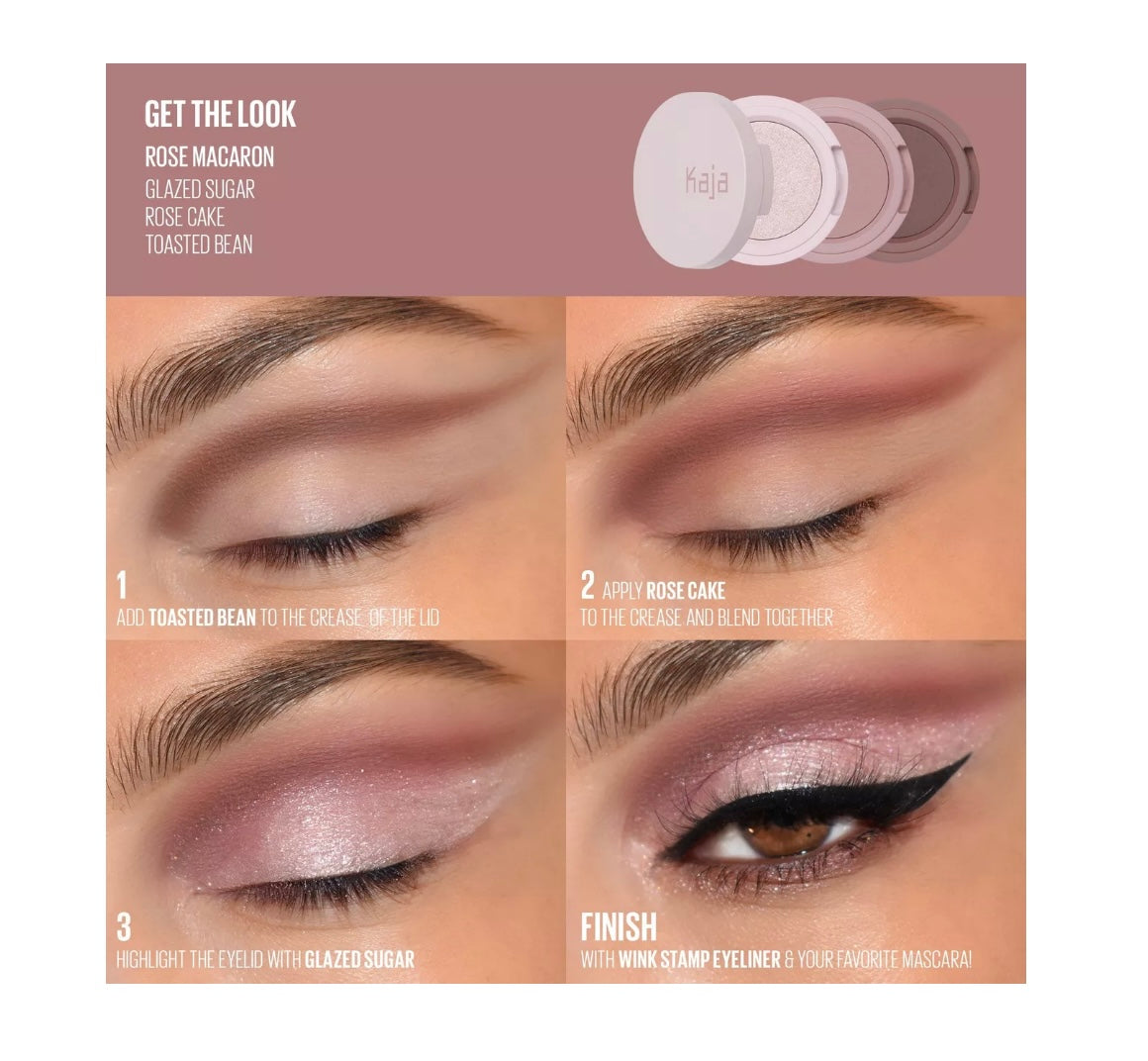 Kaja- Beauty Bento Stacked Eyeshadow Trio