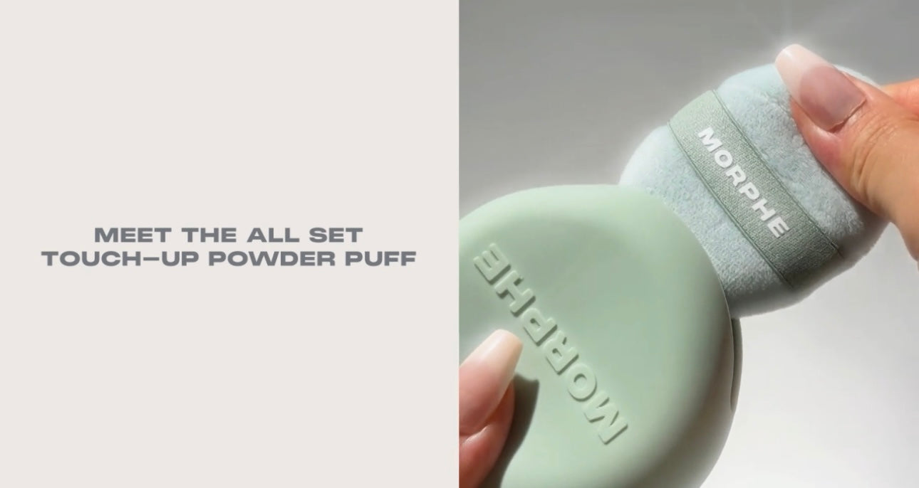 Morphe- All Set Touch-Up Powder Puff Plus Case