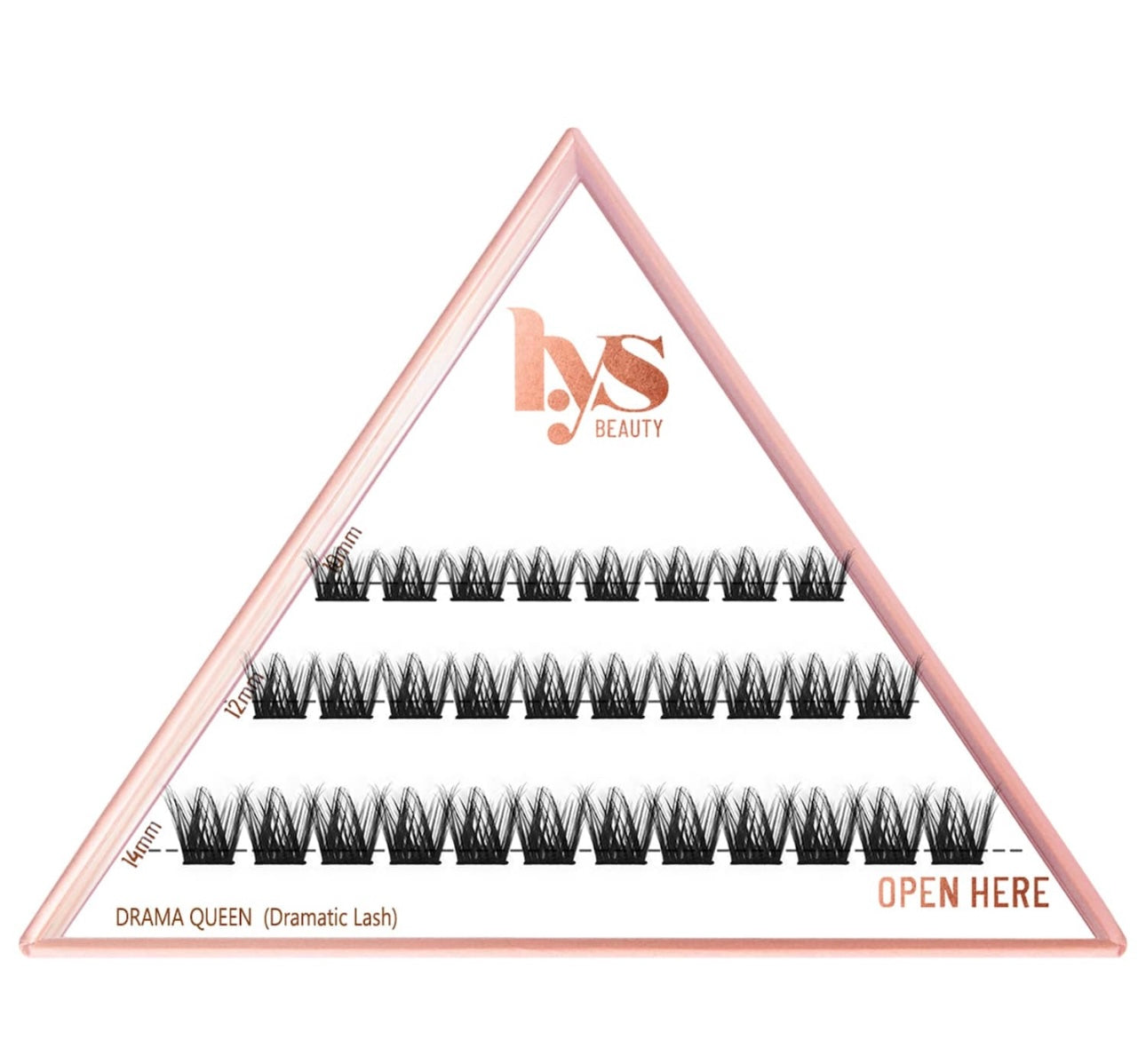 LYS BEAUTY- Uplifted Press & Go False Lash Clusters