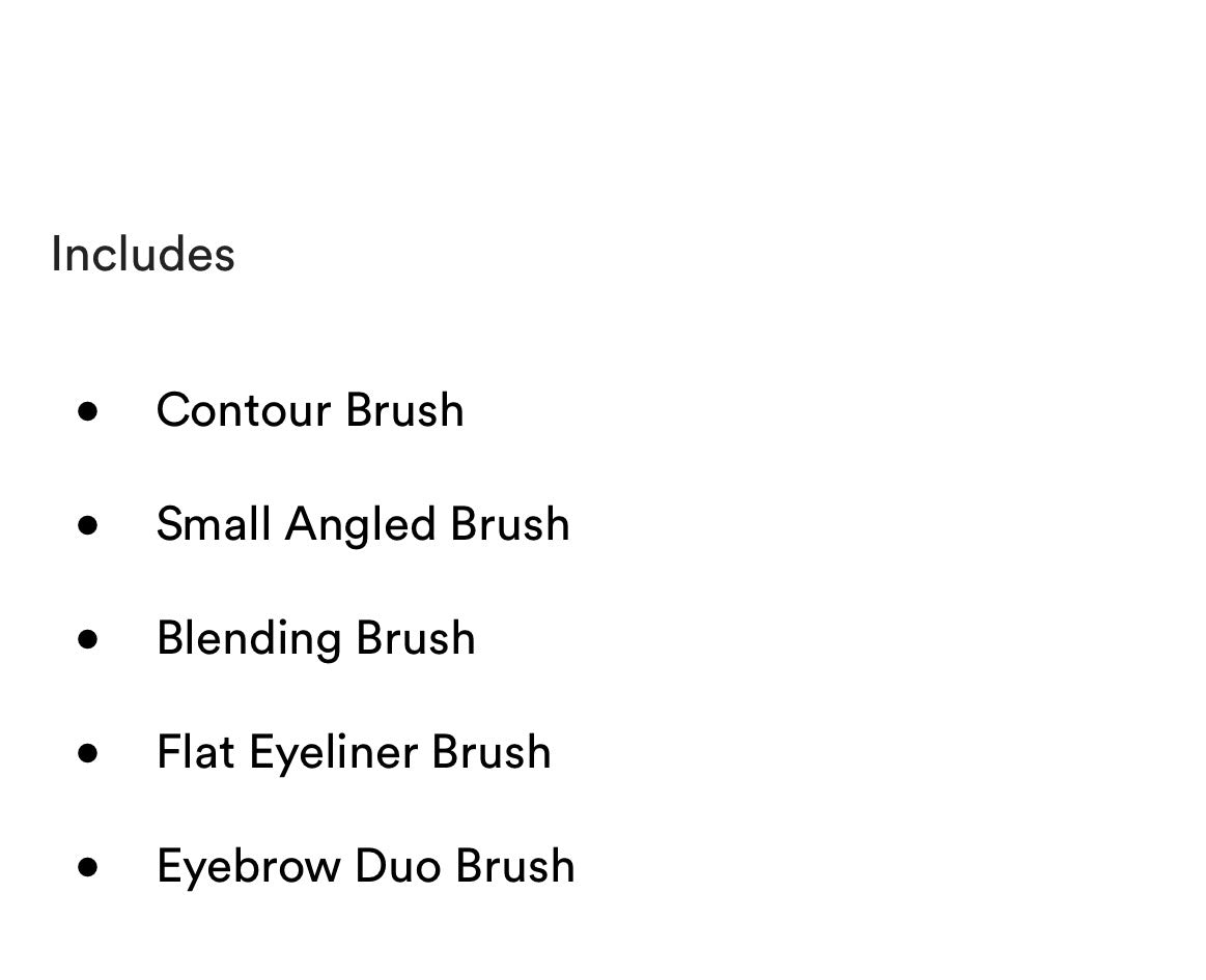 Elf- Ultimate Eyes 5 Piece Brush Collection