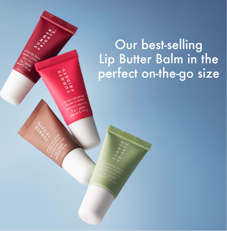 SUMMER FRIDAYS- The Lip Butter Balm Minis