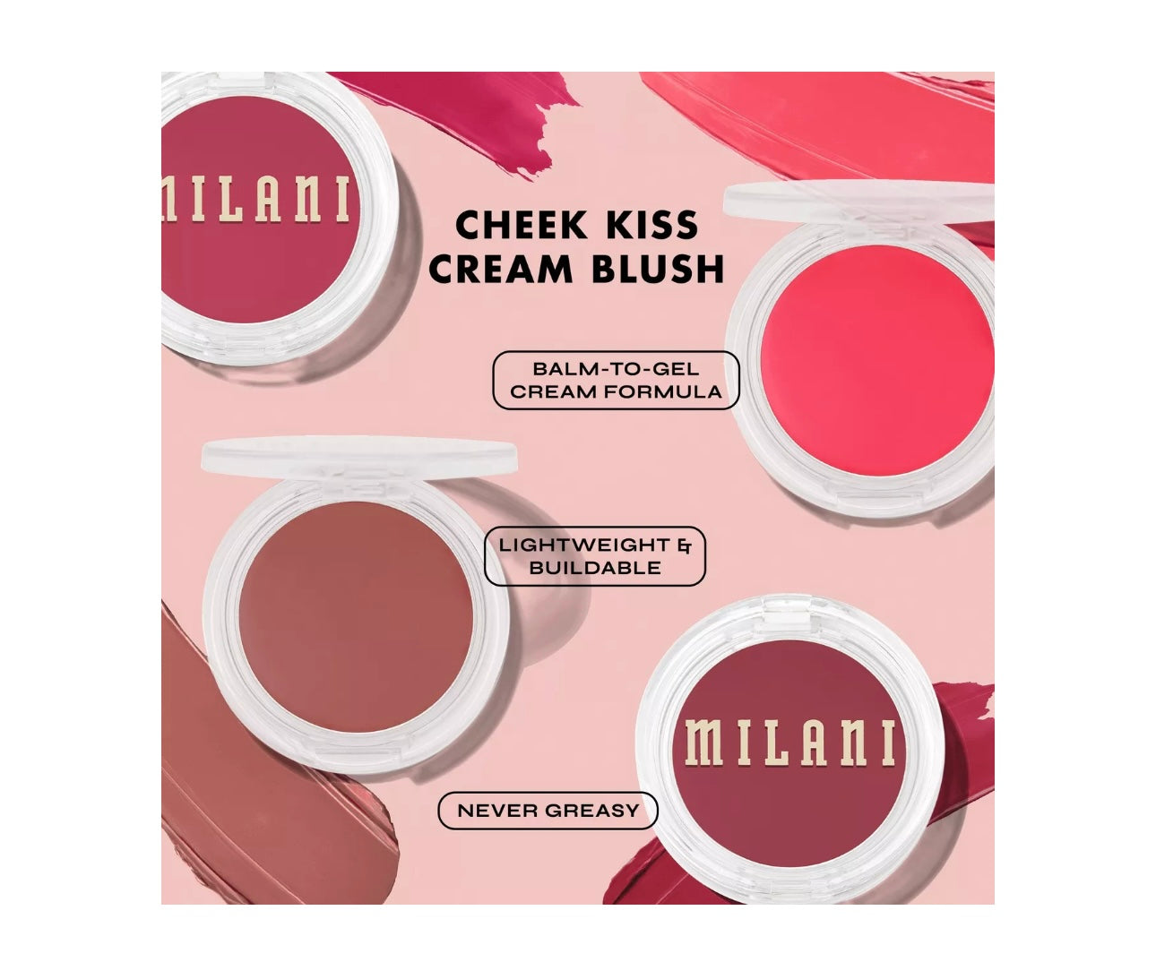 Milani- Cheek Kiss Cream Blush