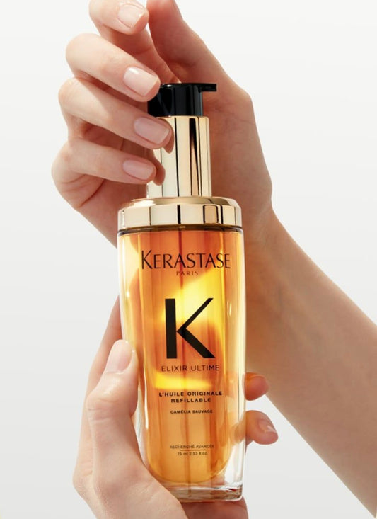 KÉRASTASE- Elixir Ultime Refillable Hydrating Hair Oil for Shine