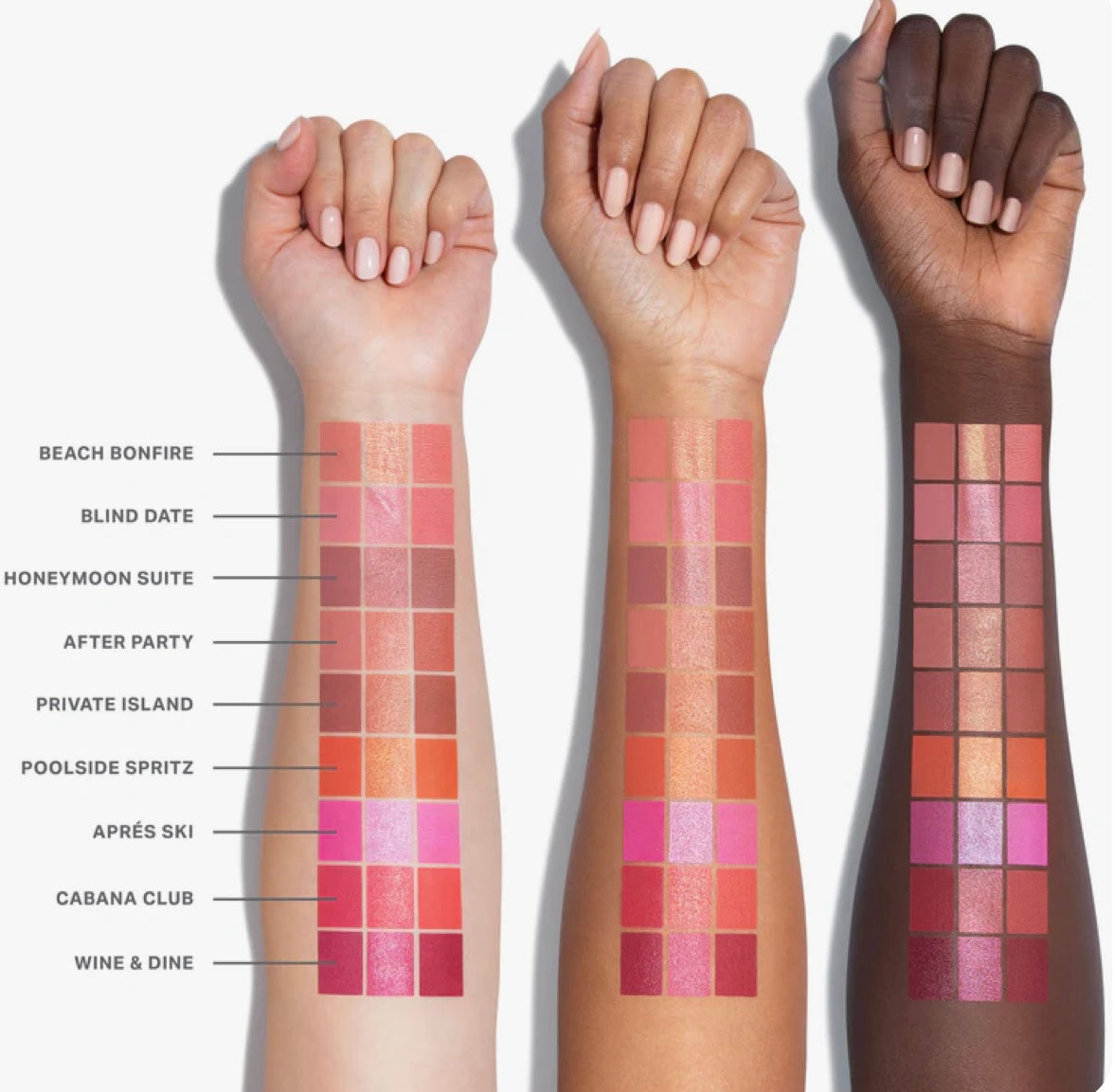 Morphe- Cheek Thrills Multi-Finish Face Trio Palette