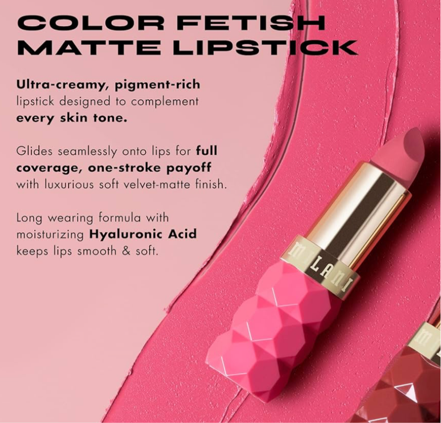 Milani- Color Fetish Matte Lipstick