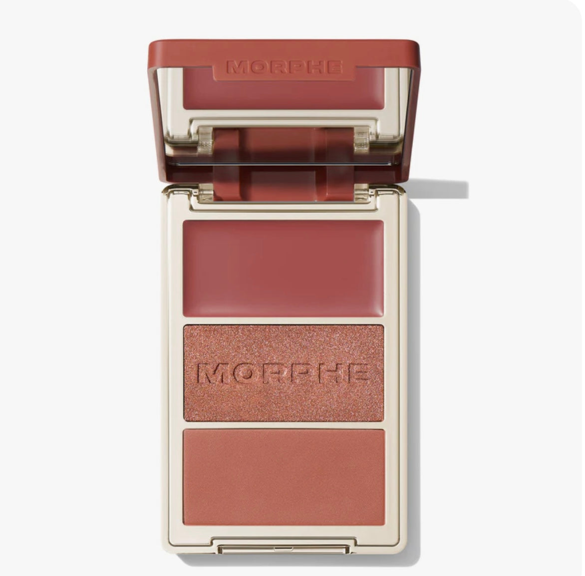 Morphe- Cheek Thrills Multi-Finish Face Trio Palette