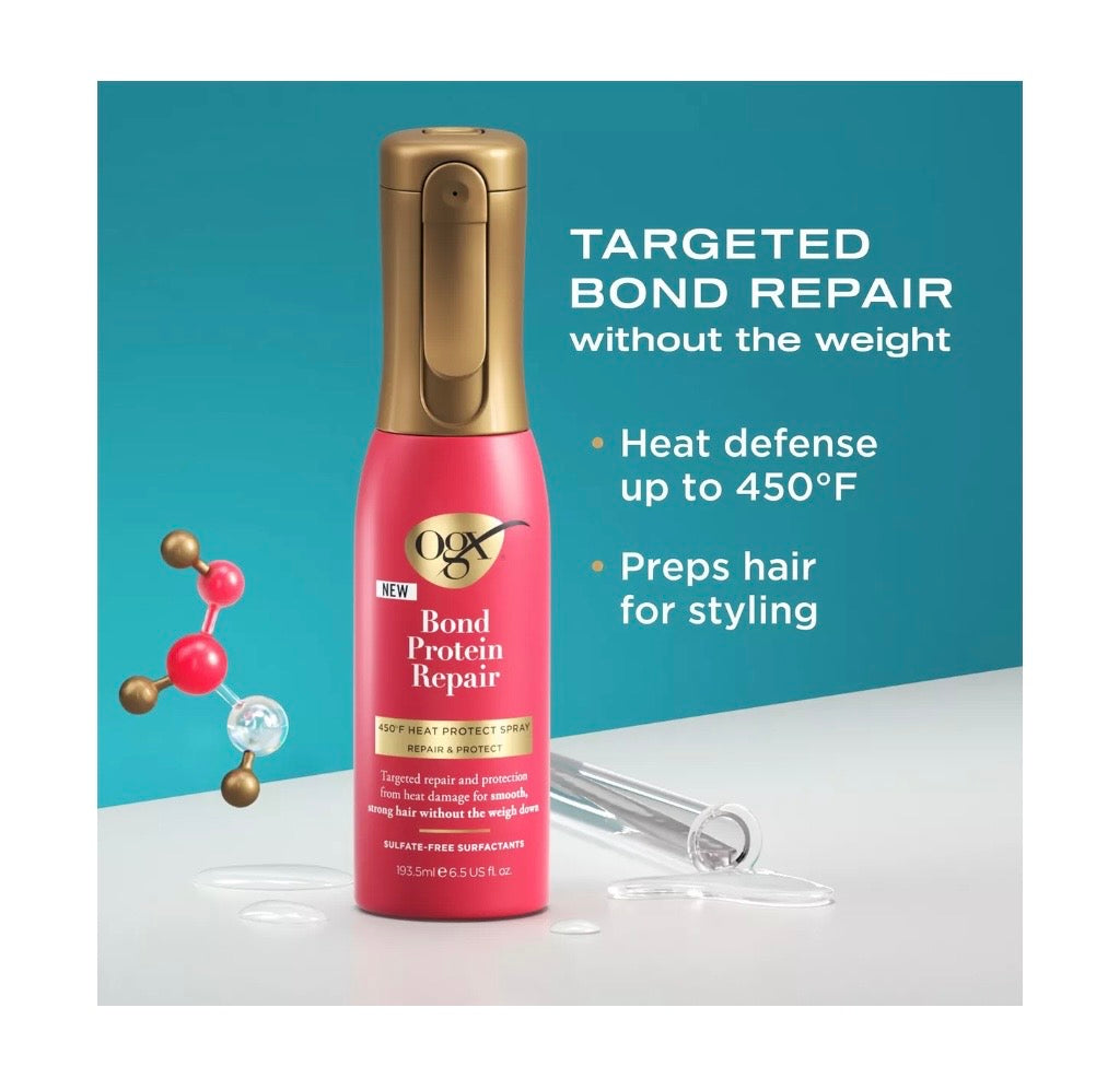 OGX- Bond Protein Repair Heat Protect MultiTasker Spray