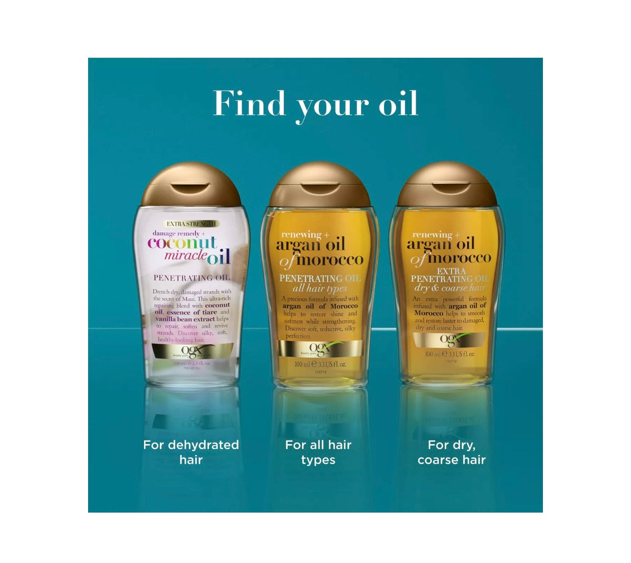 OGX- Argan & Coconut Miracle Oil Penetrating Oil