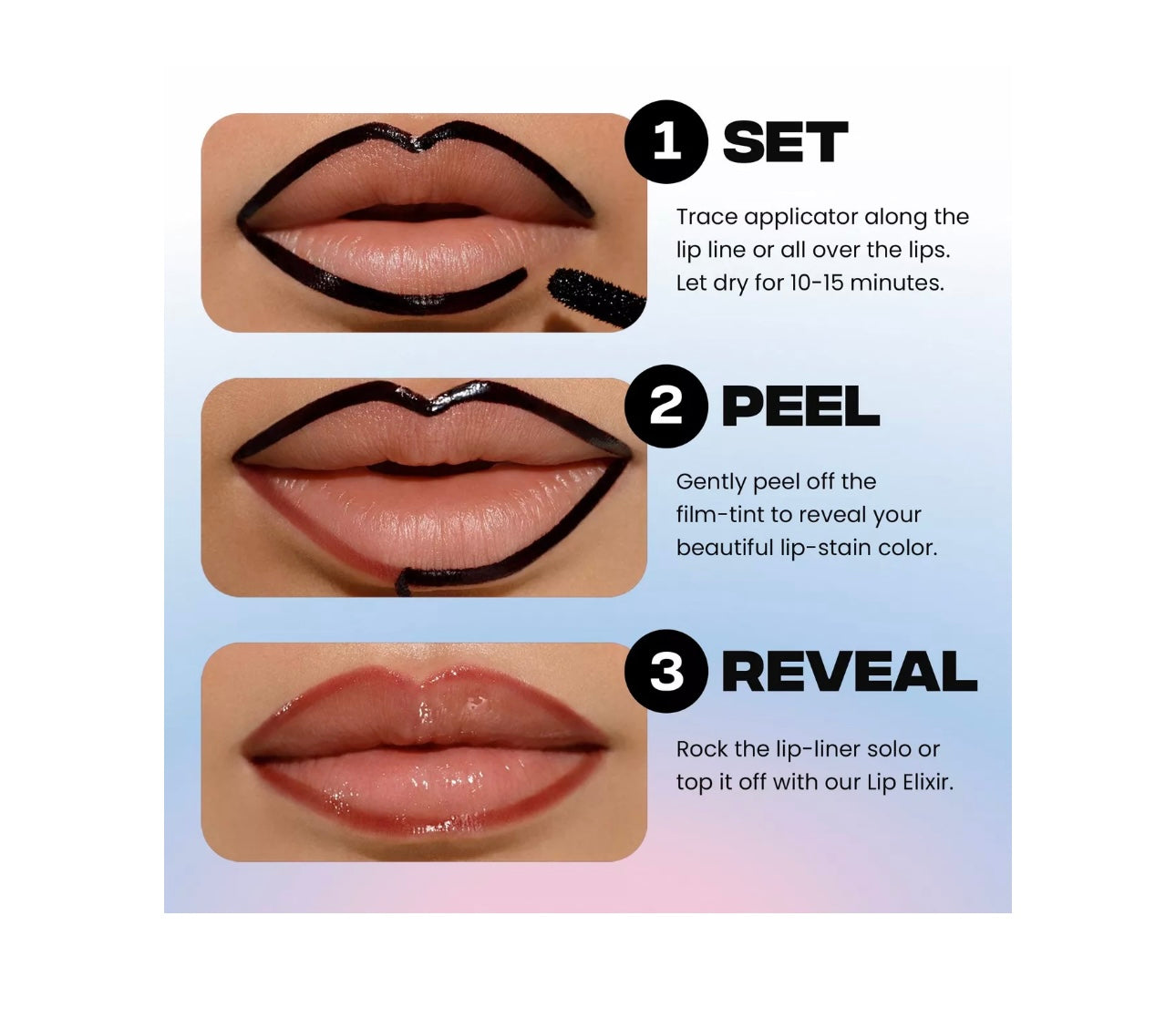 SACHEU- Peel Off STAY-N Lip Duo