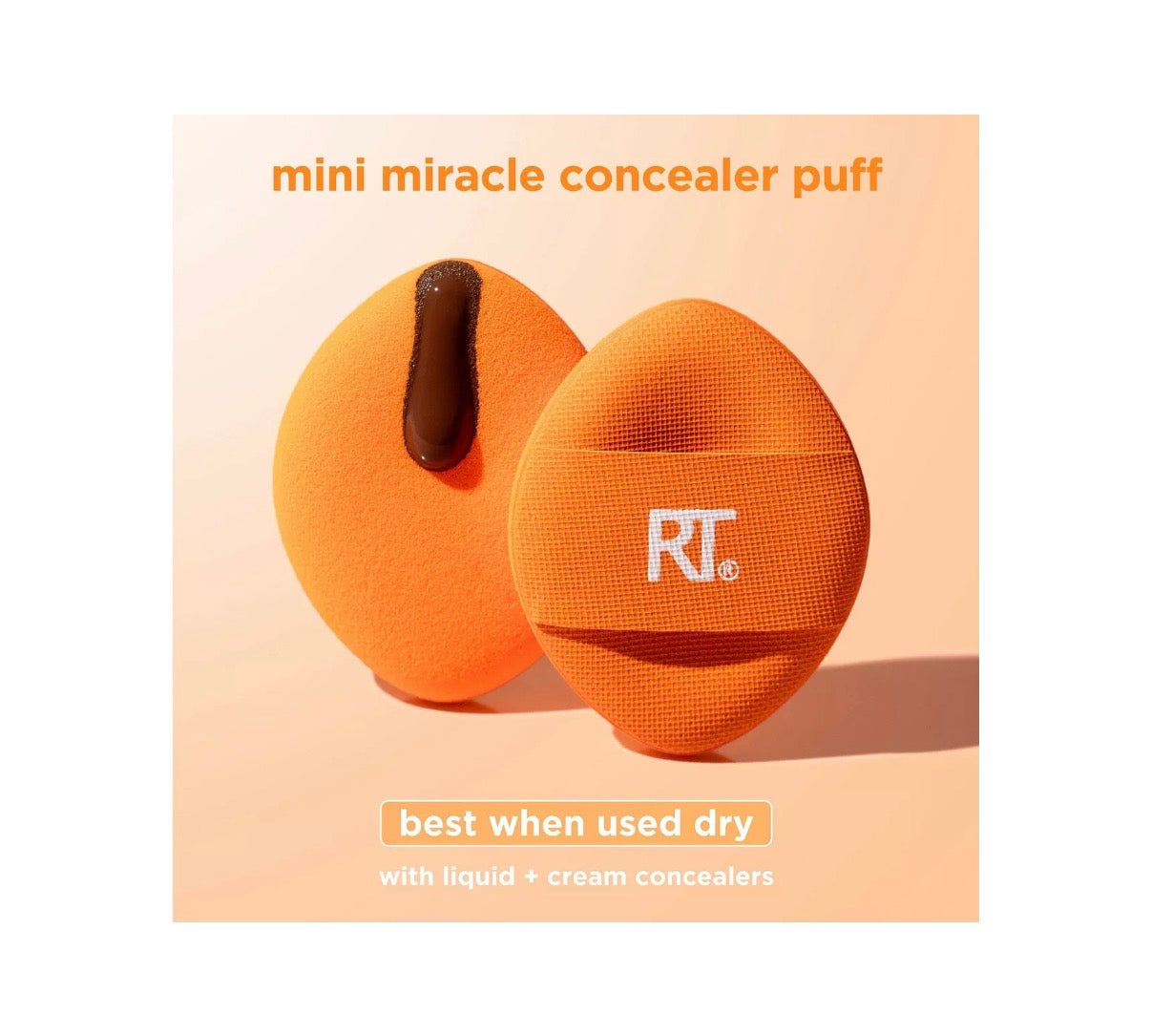 Real Techniques- Mini Miracle Concealer Puff Trio