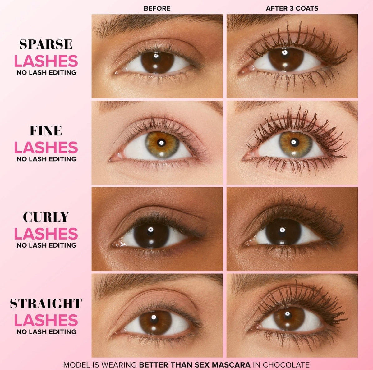 TOO FACED- Better Than Sex Volumizing & Lengthening Mascara