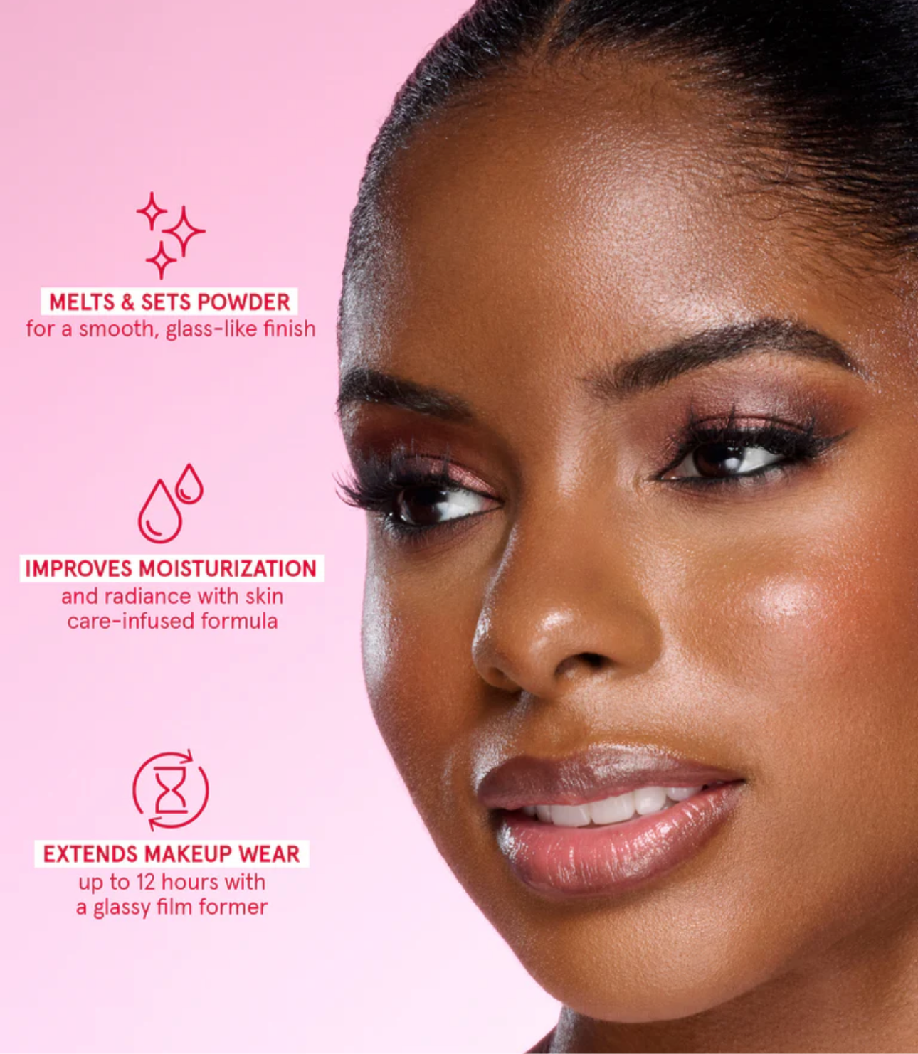 One Size- POWDER MELT GLASS SETTING SPRAY