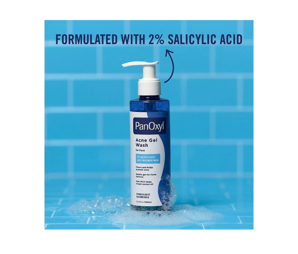 PanOxyl- Acne Gel Wash for Face with Salicylic Acid