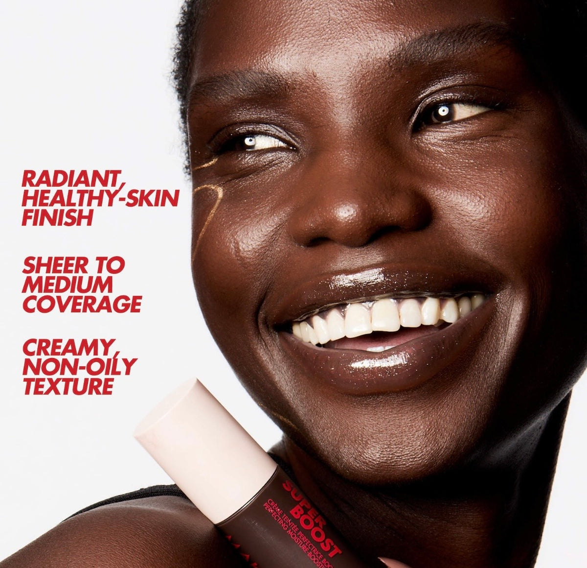 Make Up For Ever- Super Boost Lightweight Moisturizing Skin Tint with Hyaluronic and Polyglutamic Acids