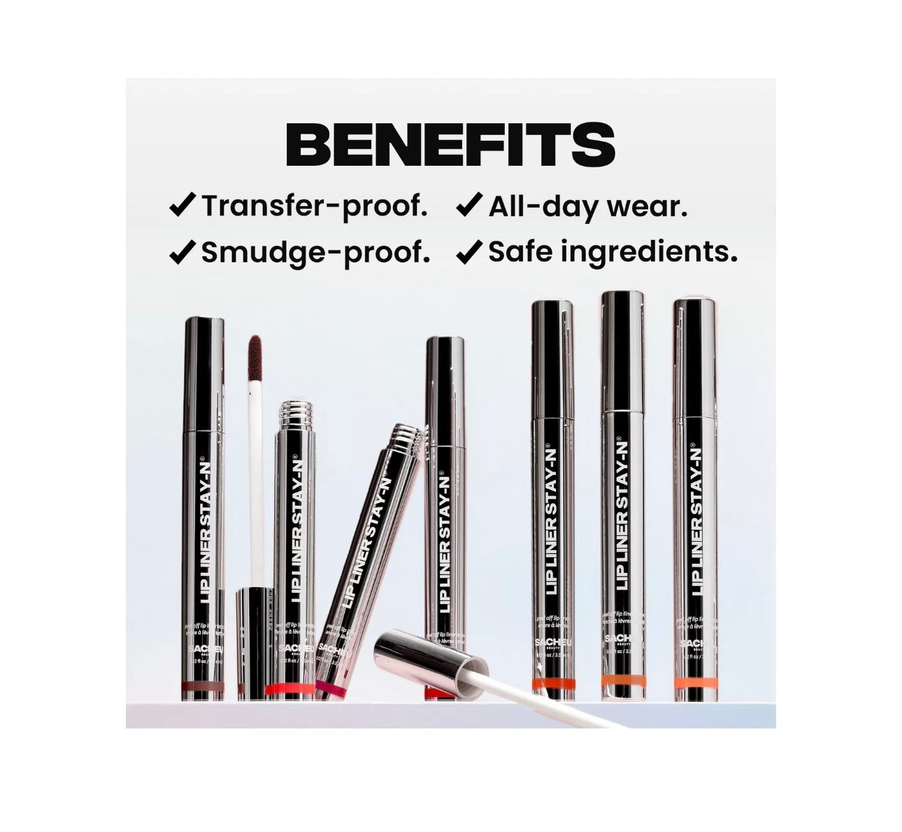 SACHEU- Peel Off STAY-N Lip Duo