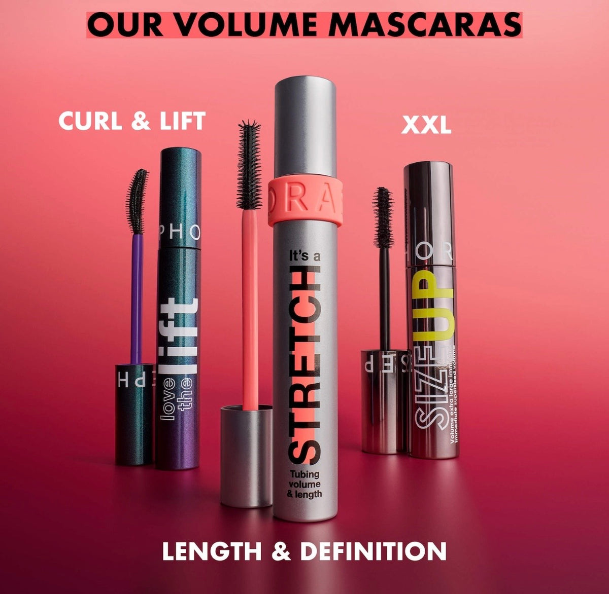 Sephora- It's a Stretch Tubing Mascara