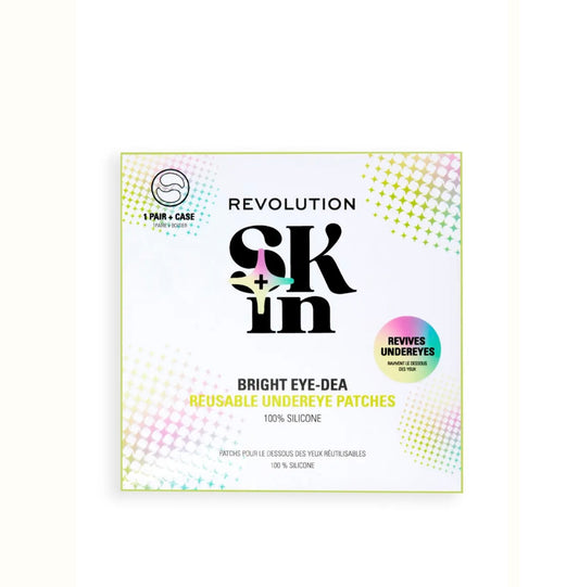 Revolution- SKINCARE BRIGHT EYE-DEA REUSABLE SILICONE EYE PATCHES
