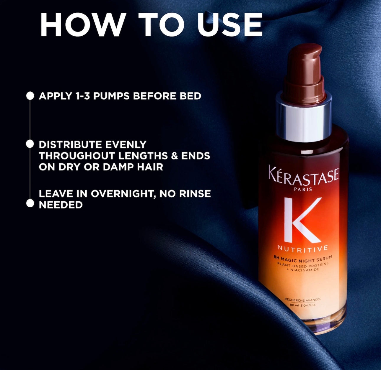 KÉRASTASE- Genesis Serum & Mini 8H Magic Night Serum Hair Set